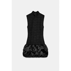 ZARA SHORT DRESS WITH LACE DETAIL
